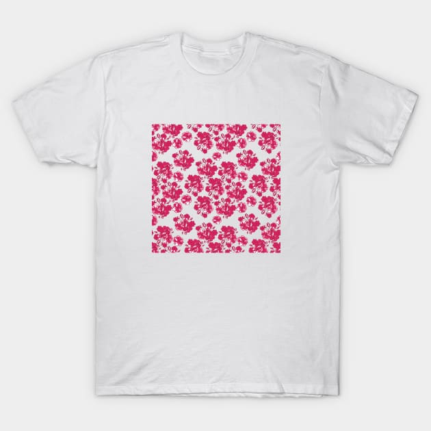 Pink Spring Flower T-Shirt by Glenn Landas Digital Art